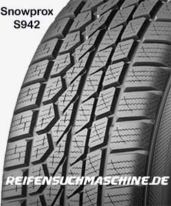 Reifenprofil Detailansicht Snowprox S942
