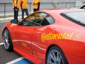 Continental Sportcontact auf Ferrari F430