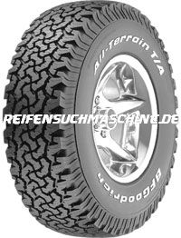 Profilabbildung BF Goodrich All Terrain TA KO