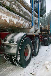 Hakkapeliitta Truck E im Einsatz